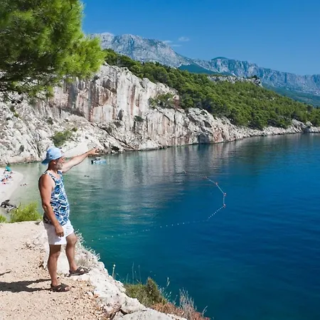 Apartmán In With Sea View, Balcony, Air Conditioning, Wifi 3674-3 Tučepi